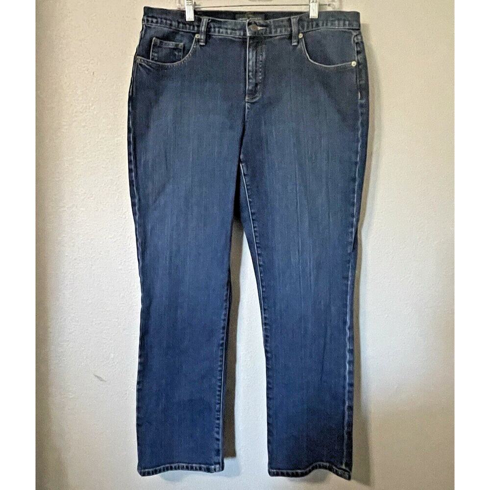 LRL Lauren Jeans Co Pants Women 16W Blue Classic Straight Ralph Lauren Pants